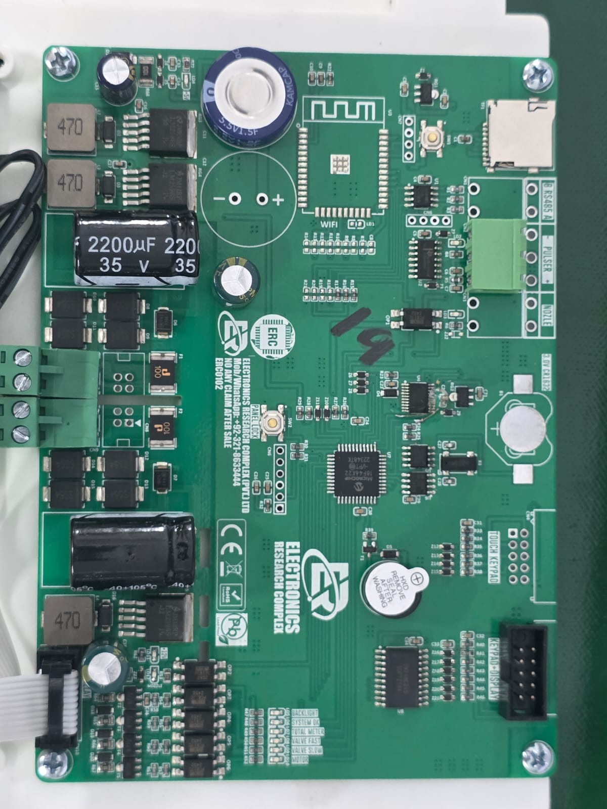 Wi-Fi Enabled Main Control PCB Board